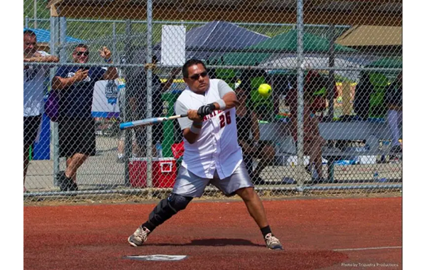 Jimenez swinging at bat