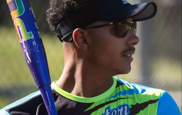 Arkell Wilson with Bat